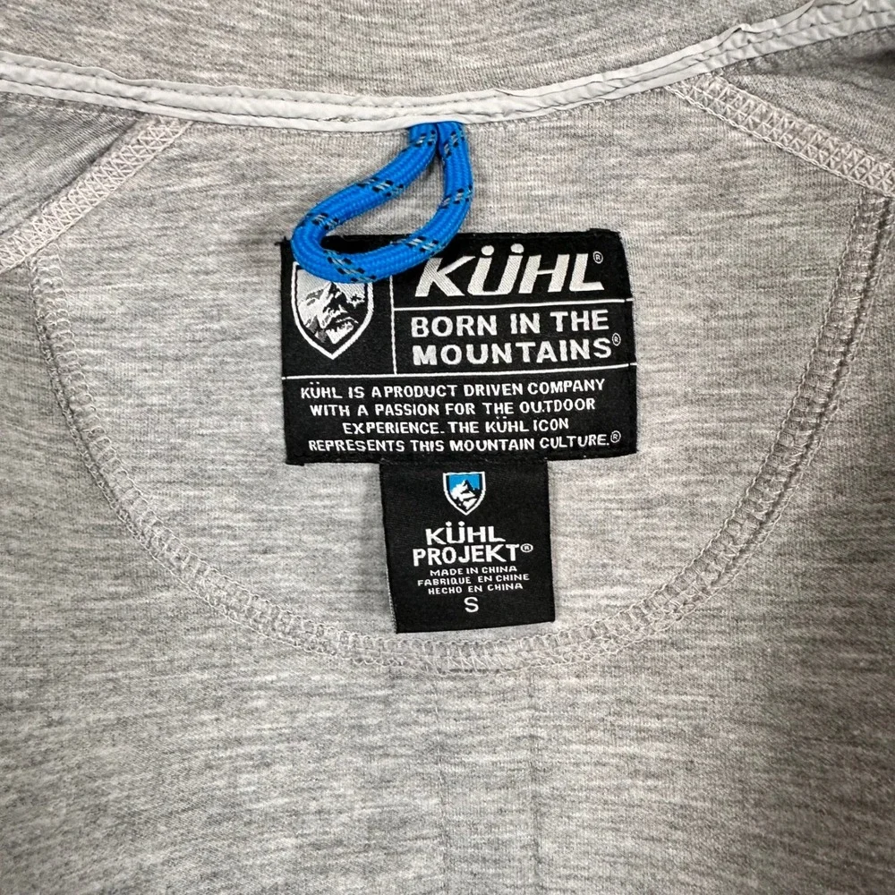 KUHL Projekt Women's Small Full Zip Heather Grey Jacket Stretch Performance - Picture 3 of 16